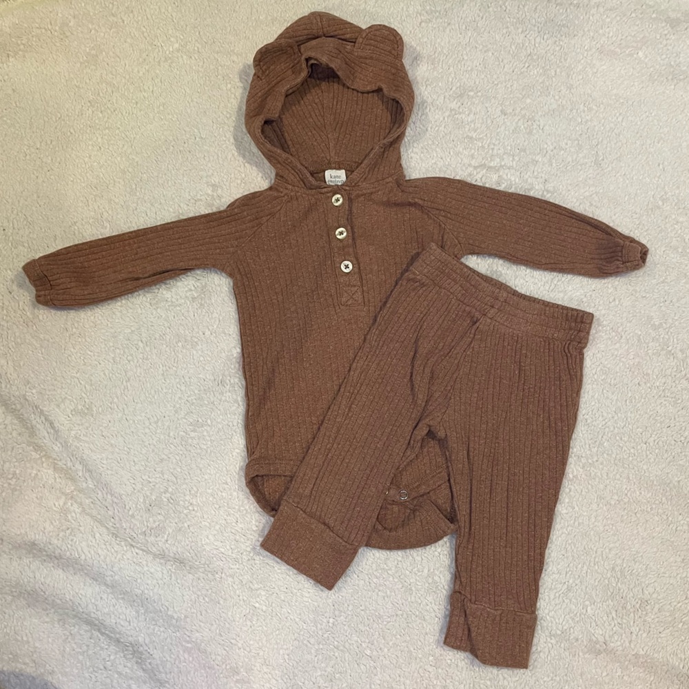Kate Quinn Brown Kids Matching Set